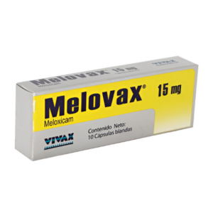 MELOVAX 15MG X 10 CAP (MELOXICAM)(TABLETAS)(VIVAX)