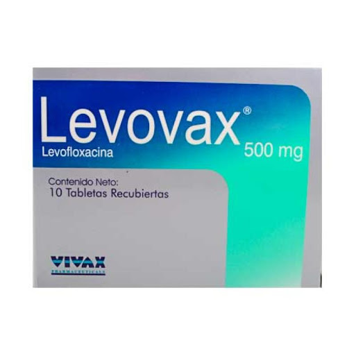 LEVOVAX 500MG X 10 TAB (LEVOFLOXACINA) (TABLETAS) (VIVAX)