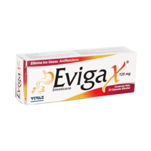 EVIGAX 125MG X 20 TAB (SIMETICONA) (TABLETAS)(VIVAX)