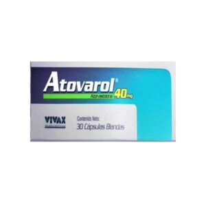 ATOVAROL 40MG X 30 CAP (ATORVASTATINA) (TABLETAS) (VIVAX)