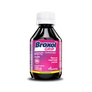 BROXOL GRIP JAB PED X 120ML (ACETAMINOFEN/CLORFENIRAMINA) (JARABES)(PHARMETIQUE)