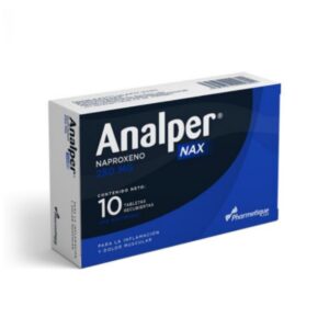 ANALPER NAX 250 MG X 10 TAB (NAPROXENO)(PHARMETIQUE)