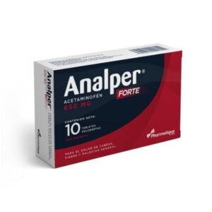 ANALPER FORTE 650 MG X 10 TAB (ACETAMINOFEN)(PHARMETIQUE)