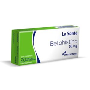BETAHISTINA 16MG X 20 TAB (LA SANTE)