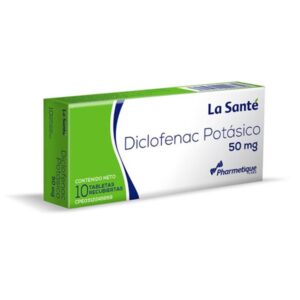 DICLOFENAC POTASICO 50MG X 10 TAB (LA SANTE)