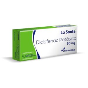 DICLOFENAC POTASICO 50MG X 30 TAB (LA SANTE)