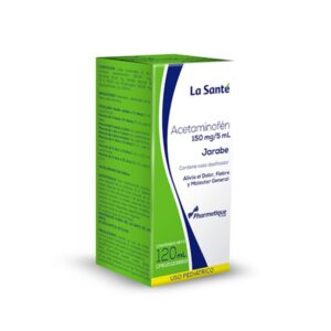 ACETAMINOFEN 150 MG/5 ML JBE X 120 ML (LA SANTE)