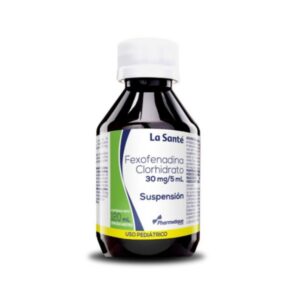 FEXOFENADINA JBE PED 30 MG/5 ML  120 ML (LA SANTE)