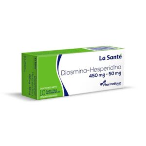 DIOSMINA+HESPERIDINA 450MG/50MG X 10 TAB (LA SANTE)