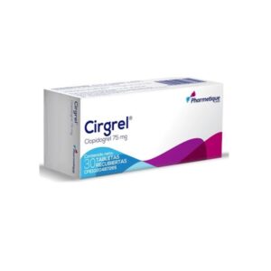 CIRGREL 75MG X 30 TAB (CLOPIDOGREL)(PHARMETIQUE)(TABLETAS)