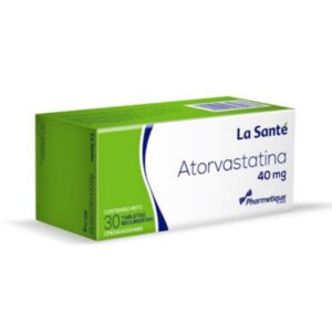 ATORVASTATINA 40MG X 30 TAB (LA SANTE)