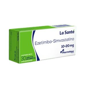 EZETIMIBA-SIMVASTATINA 10-20 MG X 30 TAB  (LA SANTE)