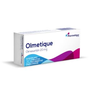 OLMETIQUE 20MG X 30 TAB (OLMESARTAN) (TABLETAS) (PHARMETIQUE)