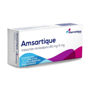 AMSARTIQUE 80MG/5MG X 30 TAB (VALSART/AMLOD)(PHARMETIQUE)