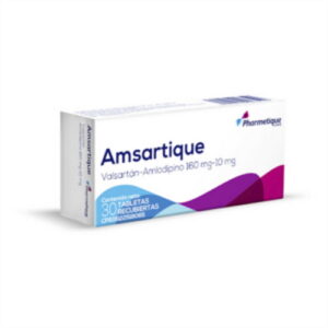 AMSARTIQUE 160MG/10MG X 30 TAB (VALSART/AMLOD)(PHARMETIQUE)(TABLETAS)
