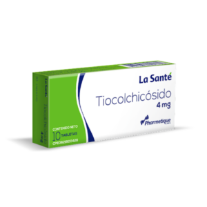 TIOCOLCHICOSIDO 4MG X 10 TAB (LA SANTE)