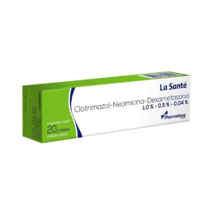 CLOTRIMAZOL + NEOMICINA + DEXAMETASONA X 20GR (LA SANTE)
