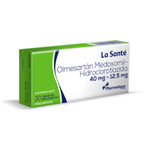 OLMESARTAN 40MG + HCT 12.5MG X 30 TAB (LA SANTE)