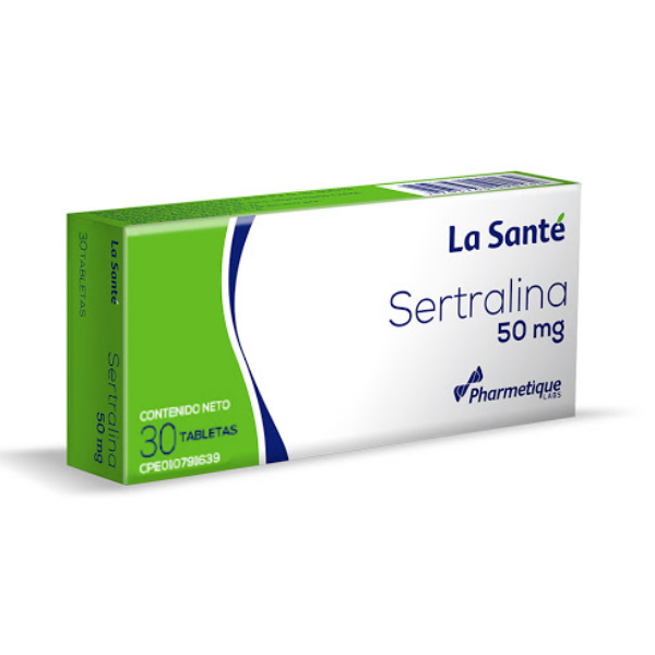 SERTRALINA 50MG X 30 TAB (LA SANTE)