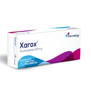 XAROX 20 MG X 30 TAB (RIVAROXABAN) (PHARMETIQUE)