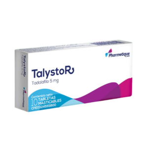 TALYSTOR 5MG X 10 TAB MAST (TADALAFILO) (PHARMETIQUE)