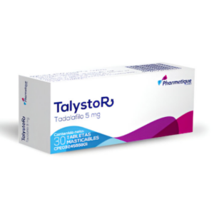 TALYSTOR 5MG X 30 TAB MAST (TADALAFILO) (PHARMETIQUE)