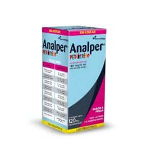 ANALPER PED 180MG/5ML X 120ML SOL ORAL(ACETAMINOFEN) (JARABE)