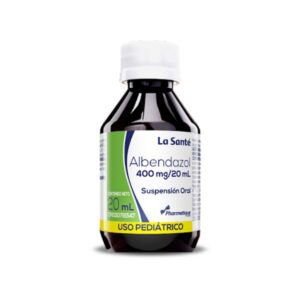 ALBENDAZOL 400MG/20ML SUSP X 20ML (LA SANTE)