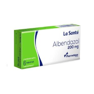 ALBENDAZOL 200 MG X 6 TAB (LA SANTE)