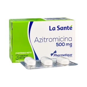 AZITROMICINA 500MG X 3 TAB (LA SANTE)