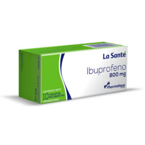 IBUPROFENO 800MG X 10 TAB (LA SANTE)