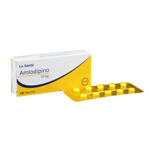AMLODIPINA 10MG X 10 TAB (LA SANTE)(TABLETAS)