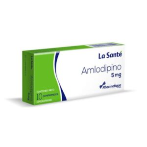 AMLODIPINA 5 MG X 10 TAB (LA SANTE)