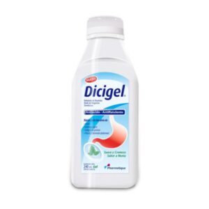 DICIGEL SUSP 240ML (HIDRO ALUMINIO/HIDRO DE MAGNESIO)(JARABES)(PHARMETIQUE)