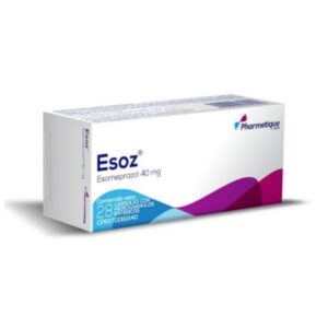 ESOZ 40MG X 28 CAPS (ESOMEPRAZOL)(PHARMETIQUE)(TABLETAS)