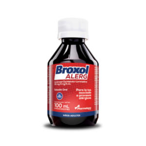 BROXOL ALERG PEDI-ADUL 100ML (LORATADINA-AMBROXOL) (JARABES)(PHARMETIQUE)