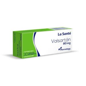 VALSARTAN 80MG X 30 TAB (LA SANTE)