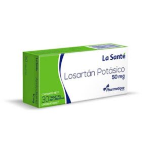 LOSARTAN POTASICO 50MG X 30 TAB (LA SANTE)