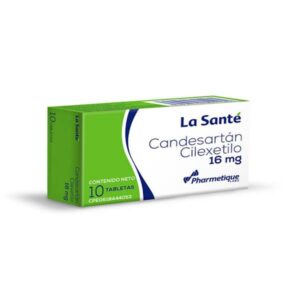 CANDESARTAN 16MG X 10 TAB (LA SANTE)