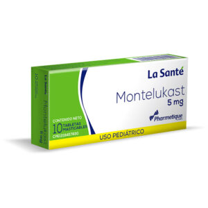 MONTELUKAST 5 MG X 10 TAB MAST PED (LA SANTE)
