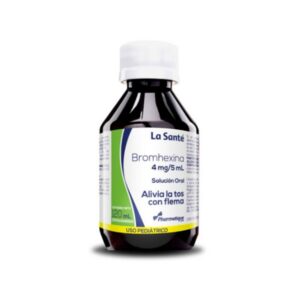 * BROMEXINA 4MG/5 ML JBE PED 120 ML (LA SANTE)