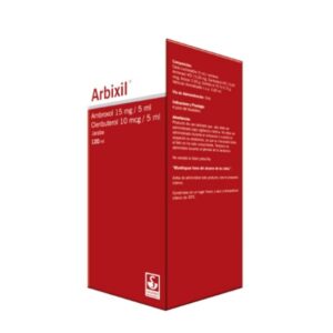 ARBIXIL X 120ML JBE ADULTO (AMBROXOL 15MG/CLENBUTEROL 10MCG) (MEYER/SIEGFRIED)