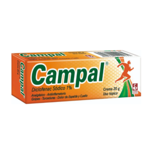 CAMPAL 1% X 20G CREMA (DICLOFENAC SODICO)(SIEGFRIED)