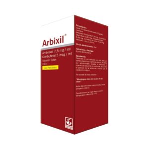ARBIXIL 7,5MG/5MCG 15ML PED (AMBROXOL/CLENBUTEROL)(MEYER/SIEGFRIED)(GOTAS)