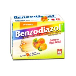 BENZODIAZOL SABOR TUTTI FRUTTI 0.25-5MG X 16 TAB (SIEGFRIED/MEYER)