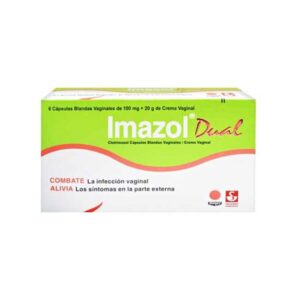 IMAZOL DUAL CREMA + 6 CAP VAG X 100MG (CLOTRIMAZOL) (TABLETAS) (SIEGFRIED/MEYER)