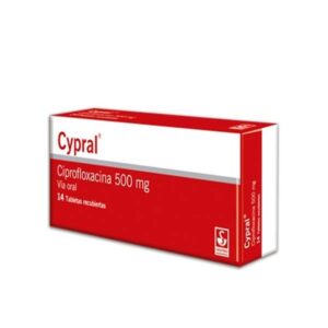 CYPRAL 500MG X 14 TAB (CIPROFLOXACINA)(SIEGFRIED)