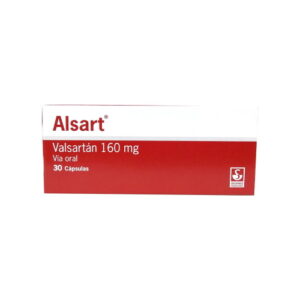ALSART 160MG X 30 CAP (VALSARTAN)(MEYER/SIEGFRIED)(TABLETAS)