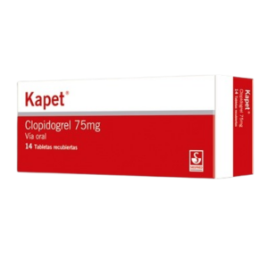 KAPET 75MG X 14 TAB (CLOPIDOGREL)(SIEGFRIED)