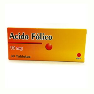 ACIDO FOLICO 10MG X 30 TAB (MEYER/SIEGFRIED)(TABLETAS)